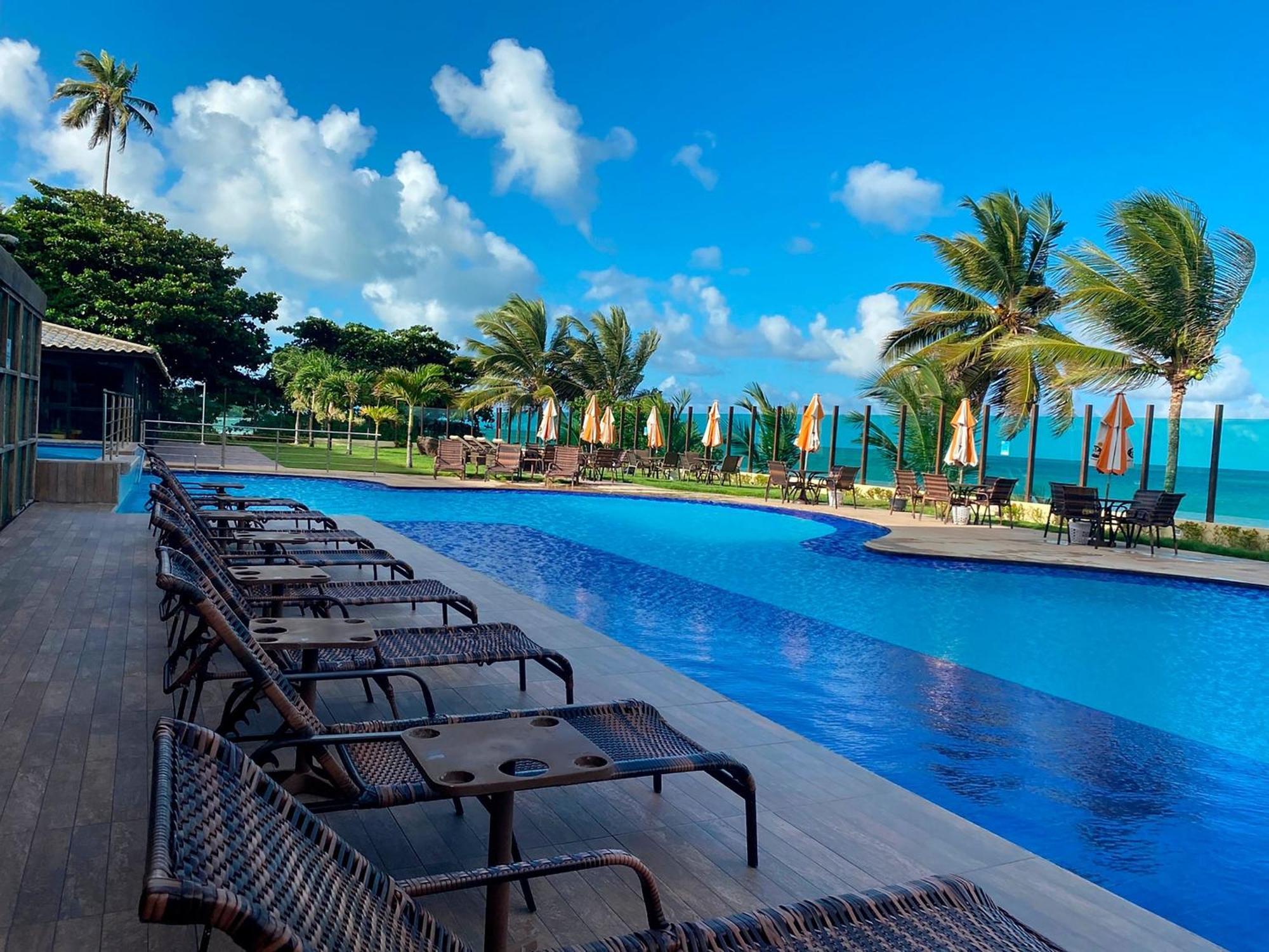 Flat Frente Mar - Praia De Tabatinga กงจิ ภายนอก รูปภาพ