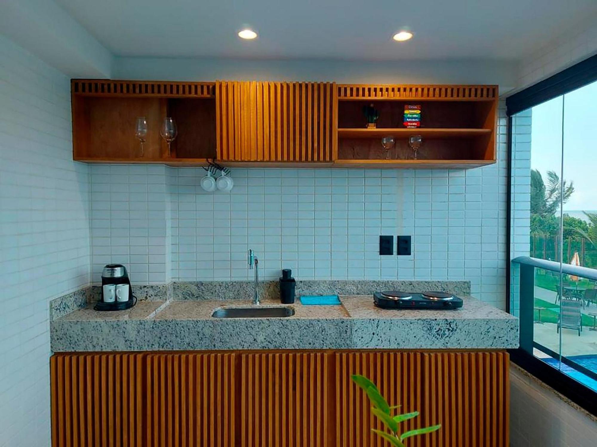 Flat Frente Mar - Praia De Tabatinga กงจิ ภายนอก รูปภาพ