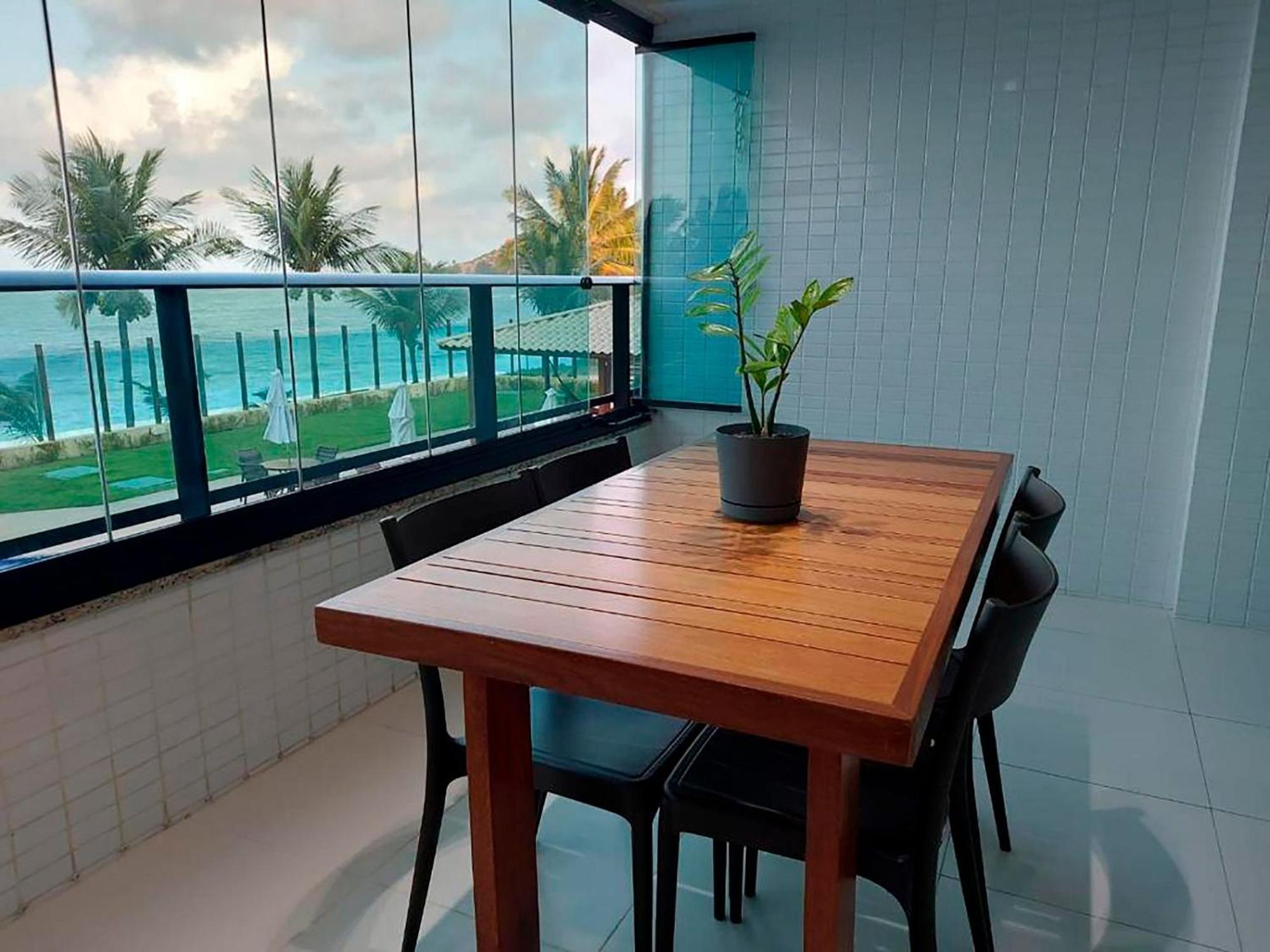 Flat Frente Mar - Praia De Tabatinga กงจิ ภายนอก รูปภาพ