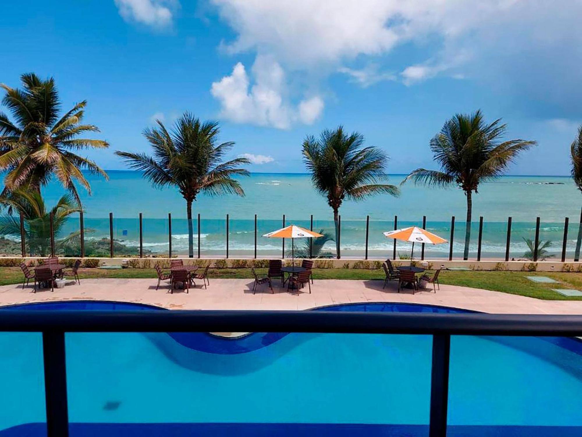 Flat Frente Mar - Praia De Tabatinga กงจิ ภายนอก รูปภาพ