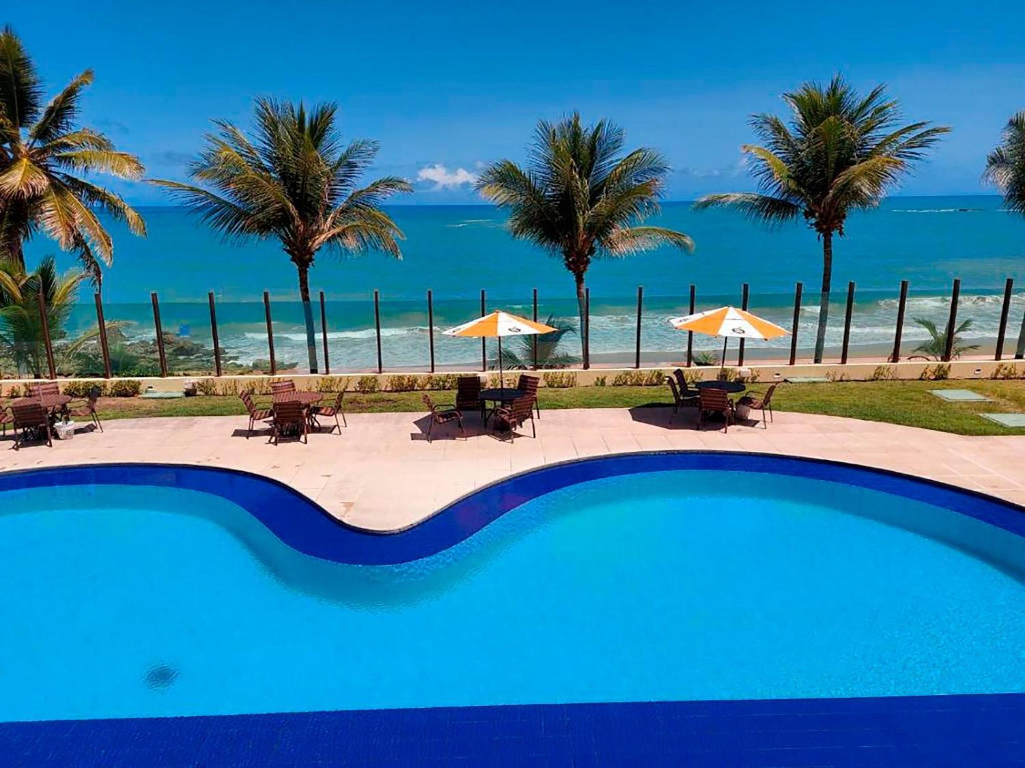 Flat Frente Mar - Praia De Tabatinga กงจิ ภายนอก รูปภาพ