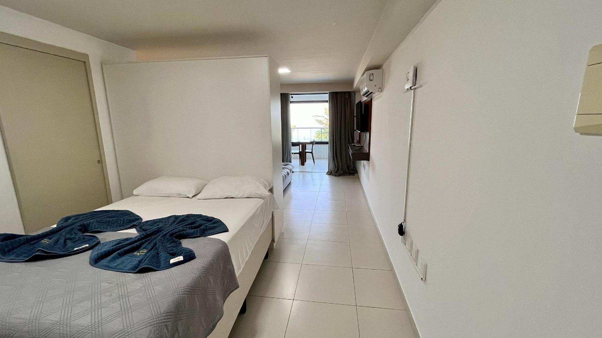 Flat Frente Mar - Praia De Tabatinga กงจิ ภายนอก รูปภาพ